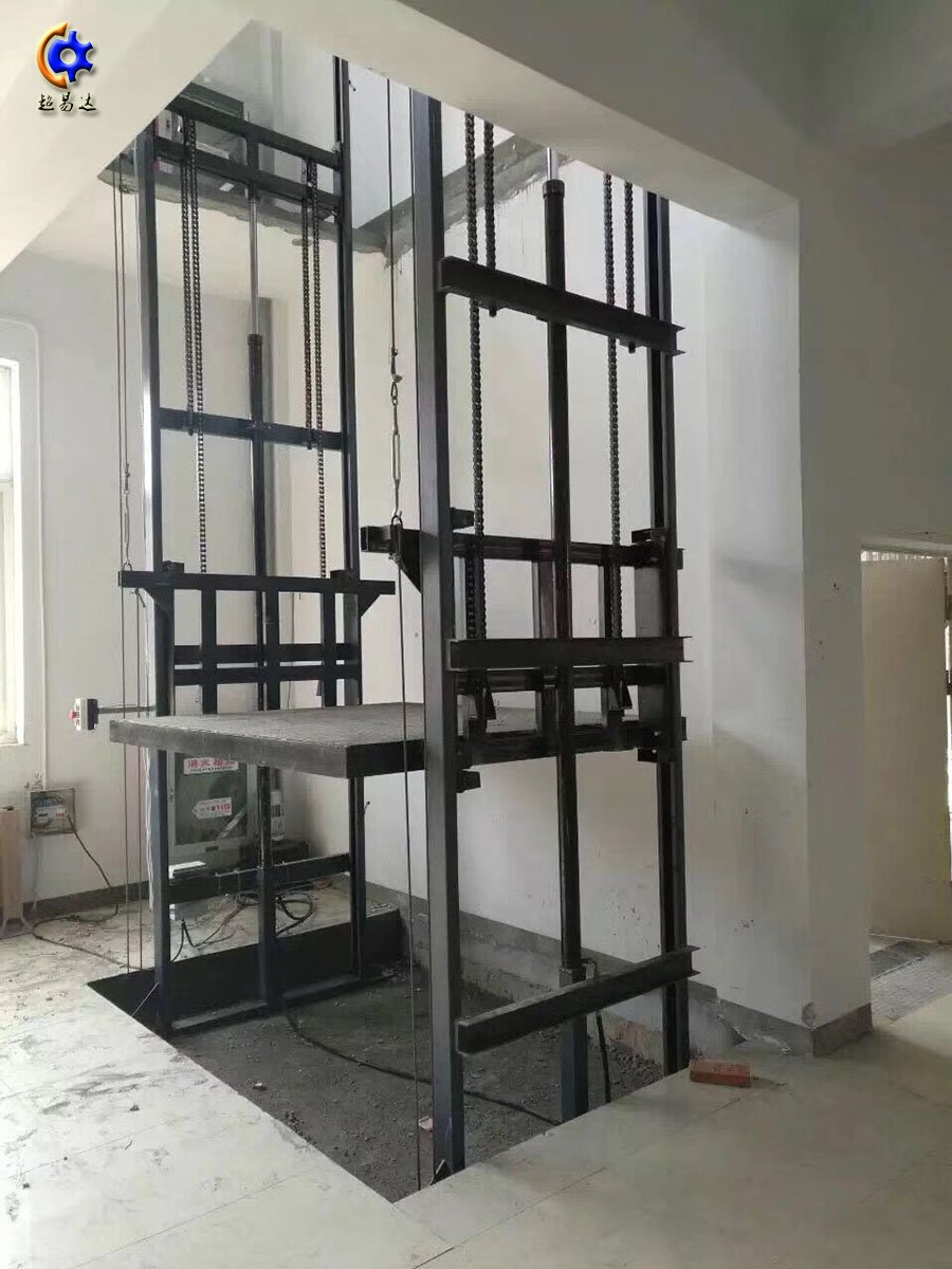 導軌鏈條式升降平臺 導軌鏈條式升降平臺