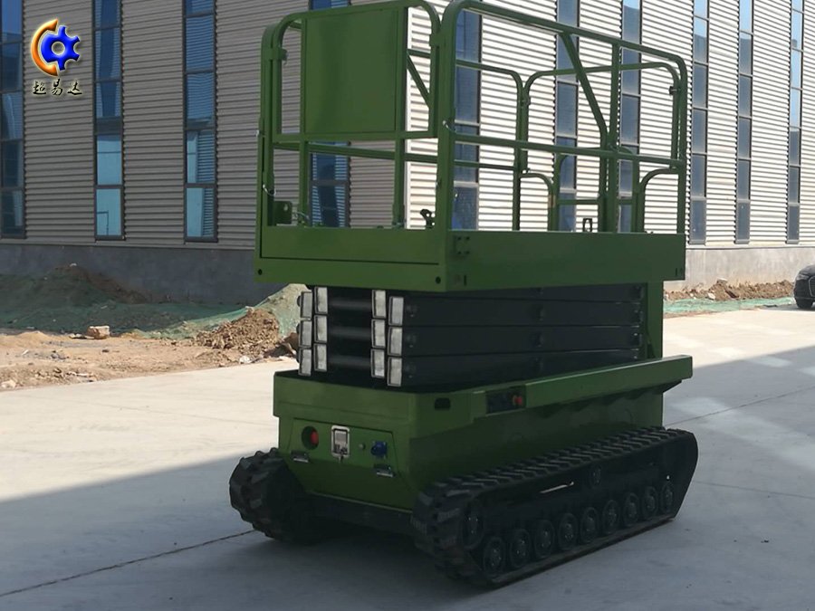 履帶式全自行移動液壓升降機 履帶式全自行移動液壓升降機