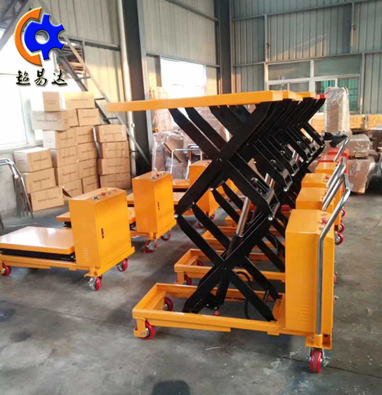 半電動液壓平臺車